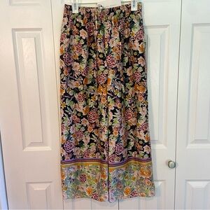 NWT Zara Floral Patterned Pants